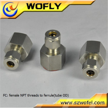 many gases tube ferrule male female air hose screw fitting